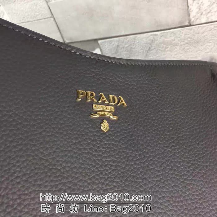 普拉達PRADA原單 0125原版荔枝紋 實物實拍 簡單實用手提肩背包 PHY1143